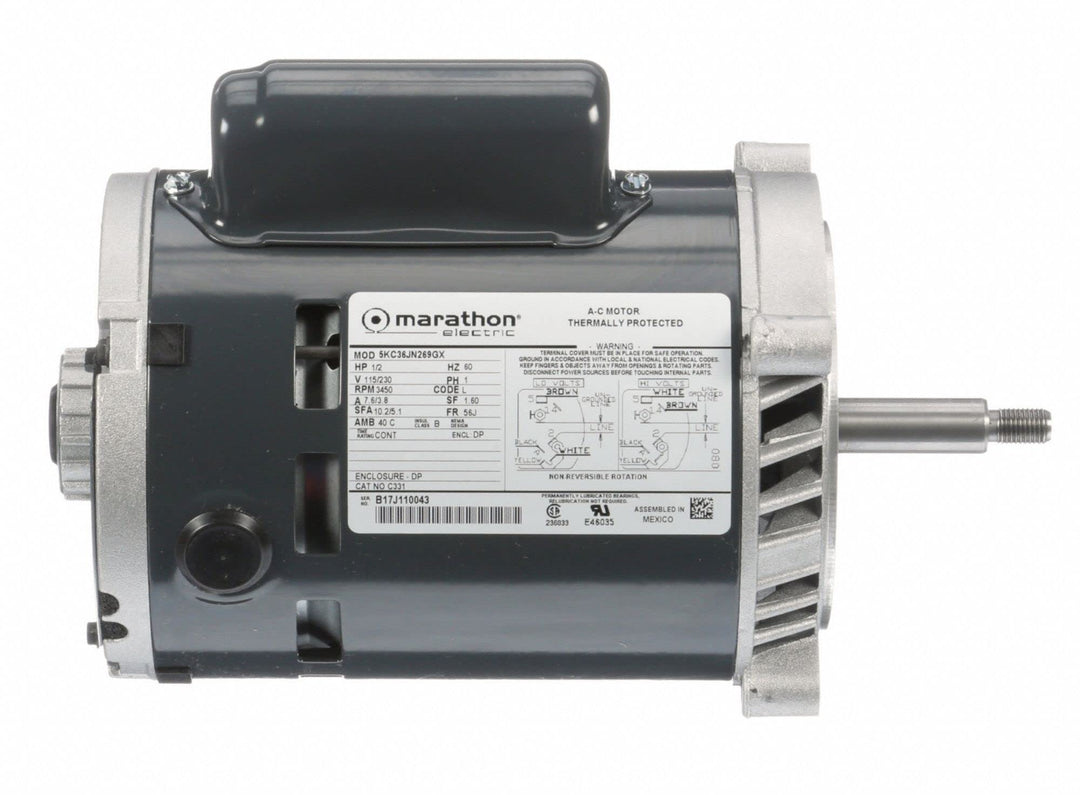 Marathon Electric / Regal Beloit - 5KC36JN269X - 1/2 HP Jet Pump Motor - Diamond Home USA