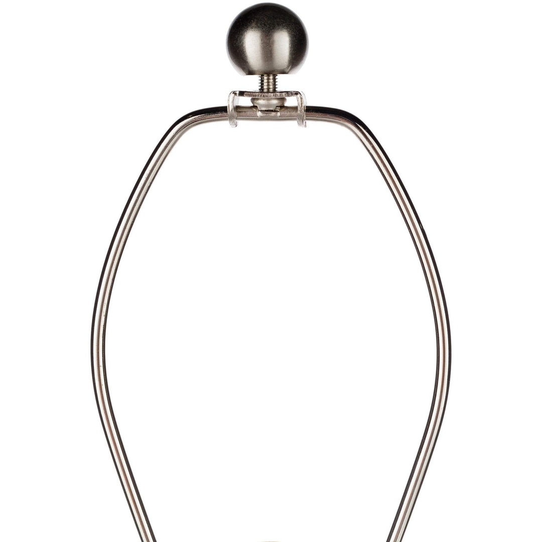 Navy/White Ceramic Table Lamp Blue Transitional Bulbs Included - Diamond Home USA