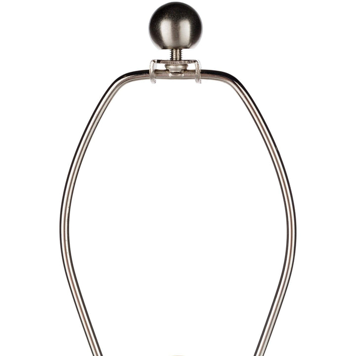 Navy/White Ceramic Table Lamp Blue Transitional Bulbs Included - Diamond Home USA