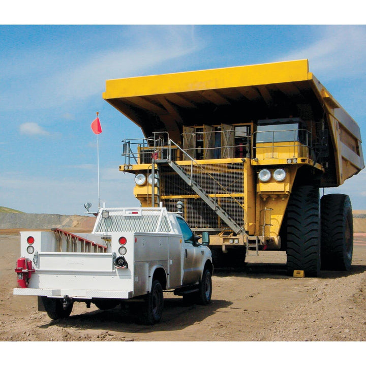 Checkers Industrial Safety Products Flagstaff FS3 Safety Flag with Reflective - Diamond Home USA