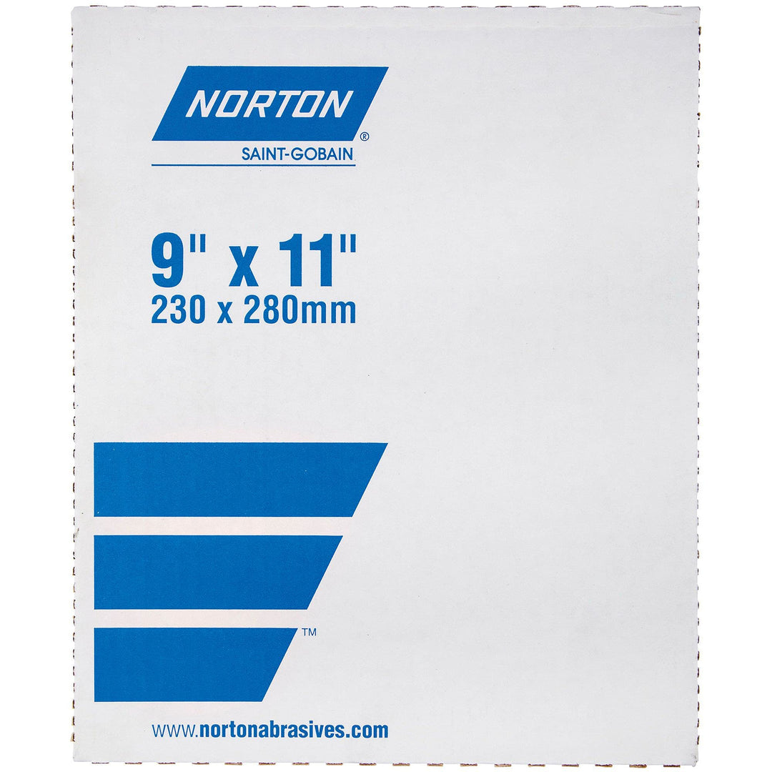 Norton 547-66261131626 9 x 11 in. P320-B Grit No-Fil Adalox Sanding She - Diamond Home USA