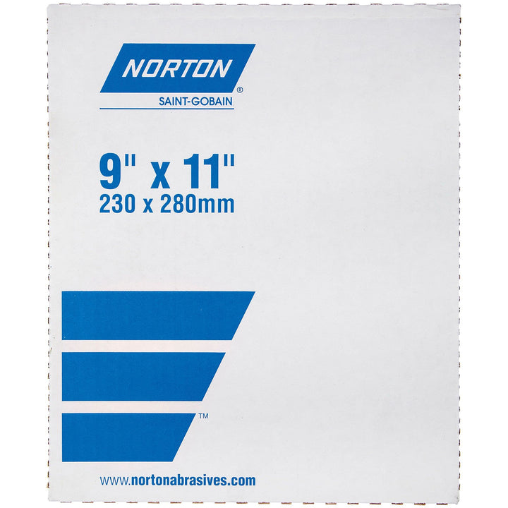 Norton 547-66261131626 9 x 11 in. P320-B Grit No-Fil Adalox Sanding She - Diamond Home USA