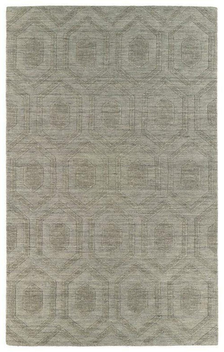 Kaleen Rugs Imprints Modern Hand-Tufted Area Rug Light Brown 3' 6" x 5' 6" 3'6" x 5'6" - Light Brown