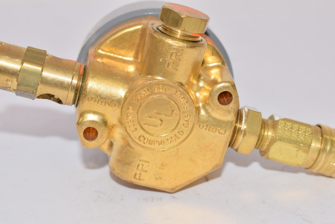 Dixon R83-200R 1/4 Series-1 Cylinder Gas Regulator Without Gauge Metal/Plastic - Diamond Home USA
