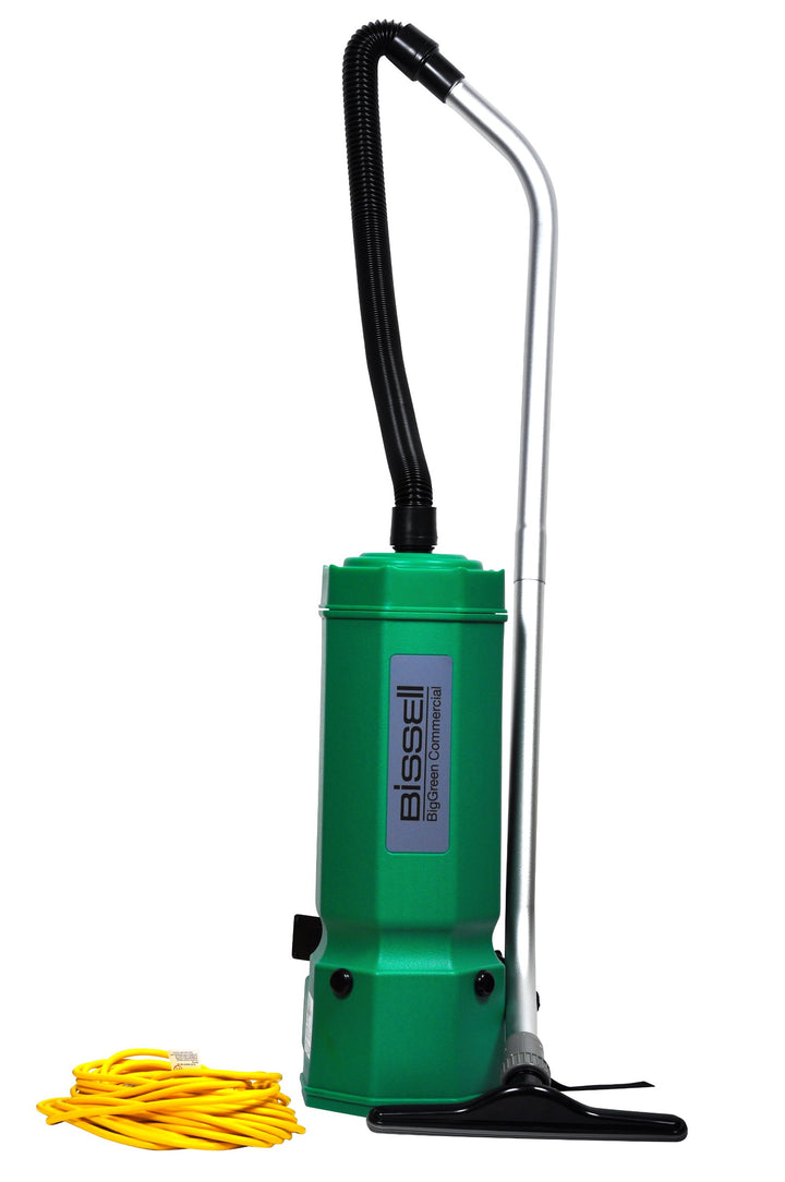 Bissell BigGreen Commercial BG1001 igh Filtration Backpack Vacuum 1375W 25.5"