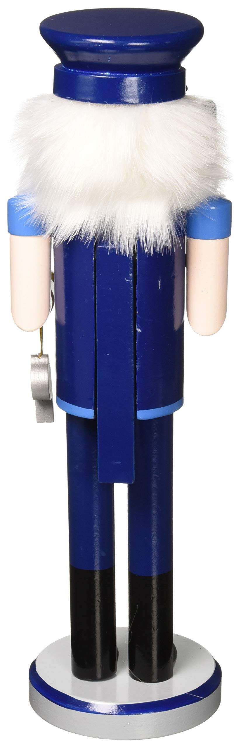 Santa's Workshop Policeman Nutcracker 14" Tall Blue/Black - Diamond Home USA