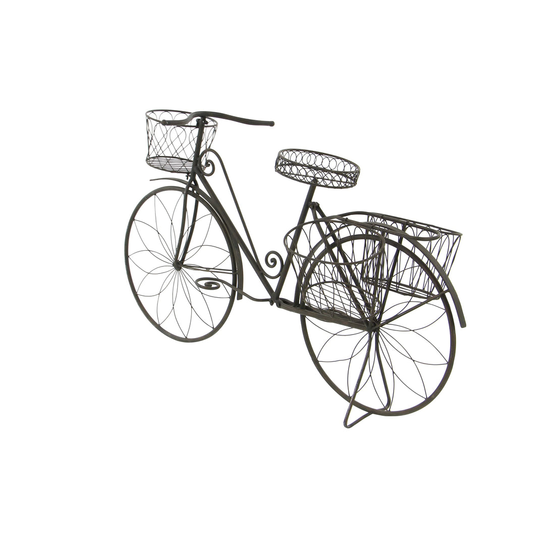 Studio 350 31-inch Metal Bicycle Planter - Diamond Home USA