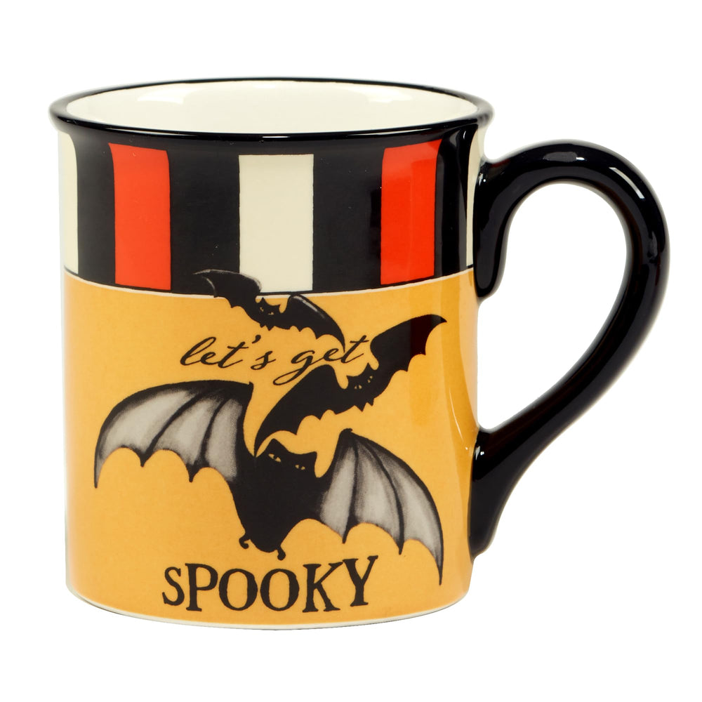 Certified International Spooky Halloween 18 oz. Mug Set of 4 Multicolor - Diamond Home USA