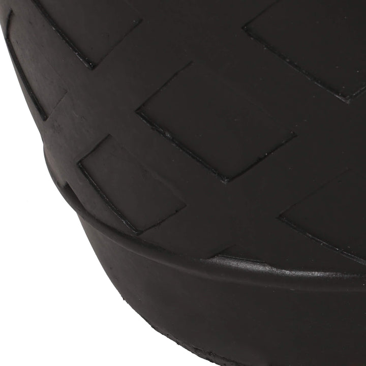 Christopher Knight Home Bordeaux Outdoor Contemporary Side Table Matte Black - Diamond Home USA