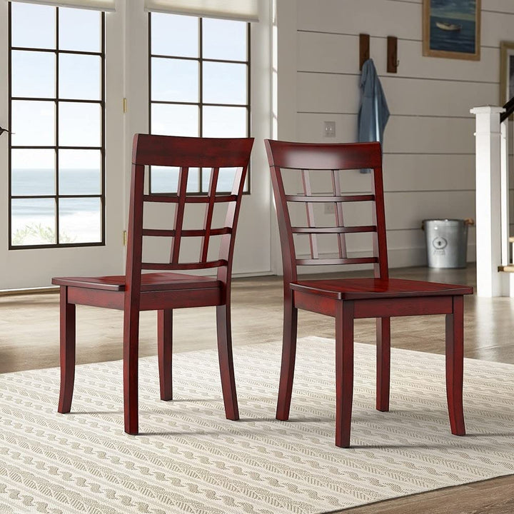 Inspire Q Wilmington II Window-Back Dining hairs (Set of 2) by lassic Dining Sage - Diamond Home USA