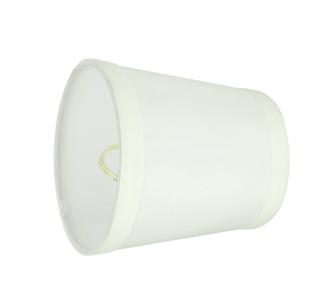 Aspen Creative 32047-2 Small Hardback Empire Shape Chandelier Clip-On Lamp Shade - Diamond Home USA