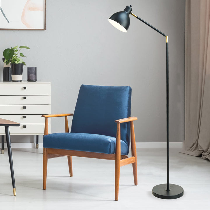 Catalina Lighting 21401-000 Modern Adjustable Floor Lamp Standing Lamp Living - Diamond Home USA