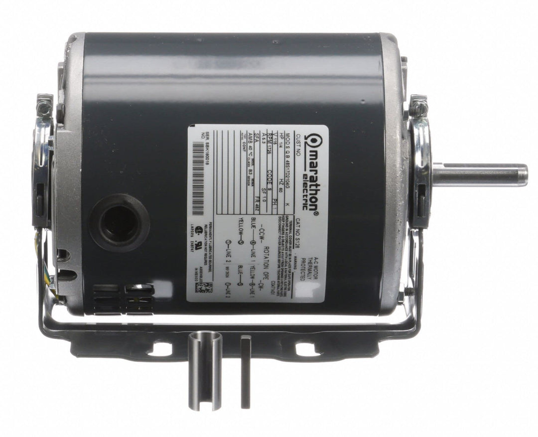 Marathon Motors 1/4 HP General Purpose Motor Split-Phase 1725 Nameplate RPM - Diamond Home USA