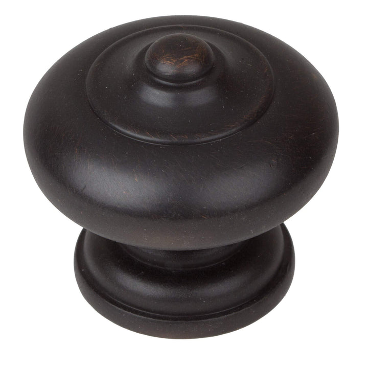 1.5-inch Oil Rubbed Bronze Round Ring Mushroom Cabinet Knobs (Pack of 10)