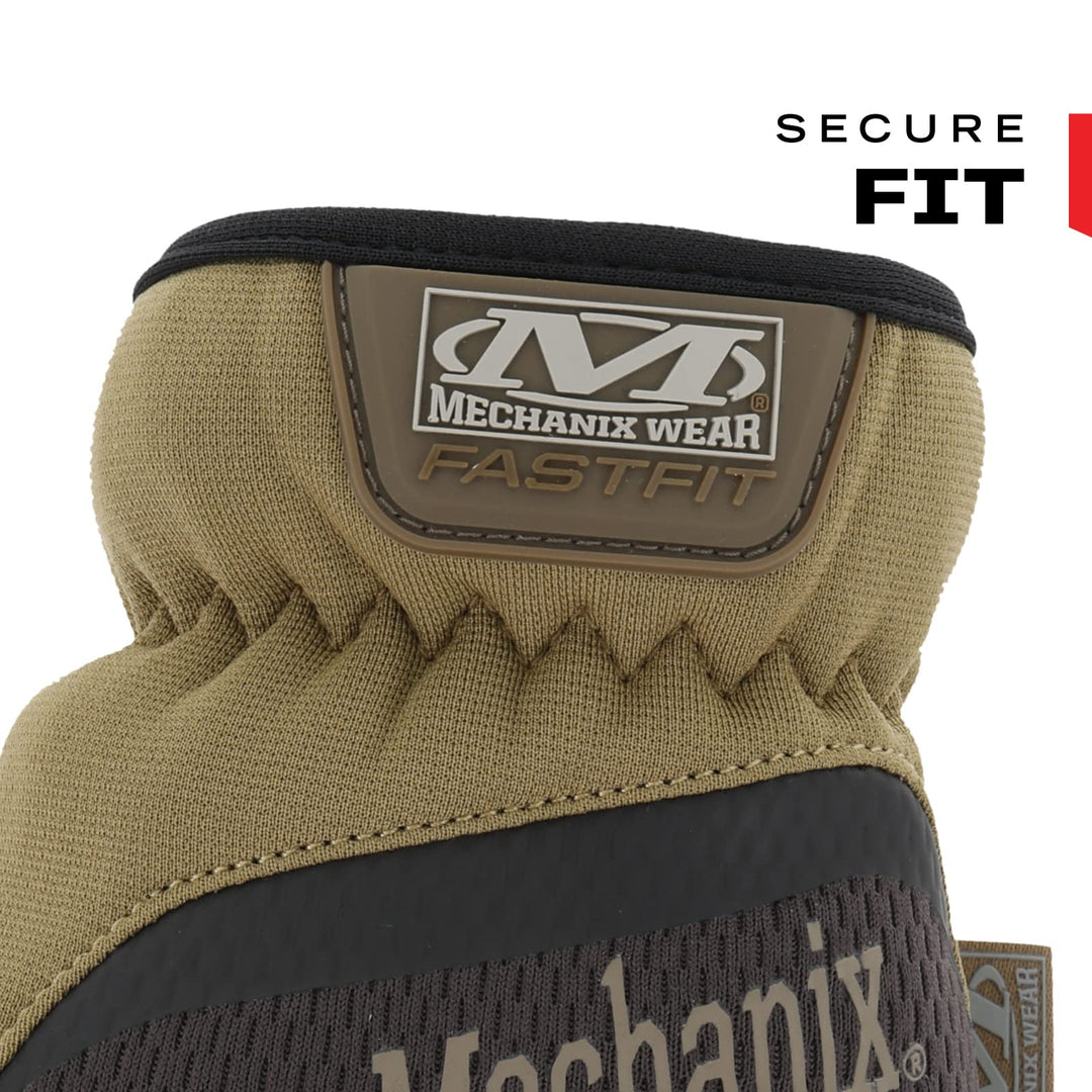Mechanix Wear: FastFit Work love with Elastic Cuff for Secure Fit Performance - Diamond Home USA