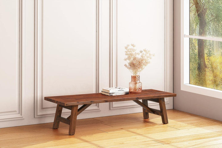 Boraam Rasmus Plant Stand [Chestnut Wire-Brush] Accent Table - Diamond Home USA