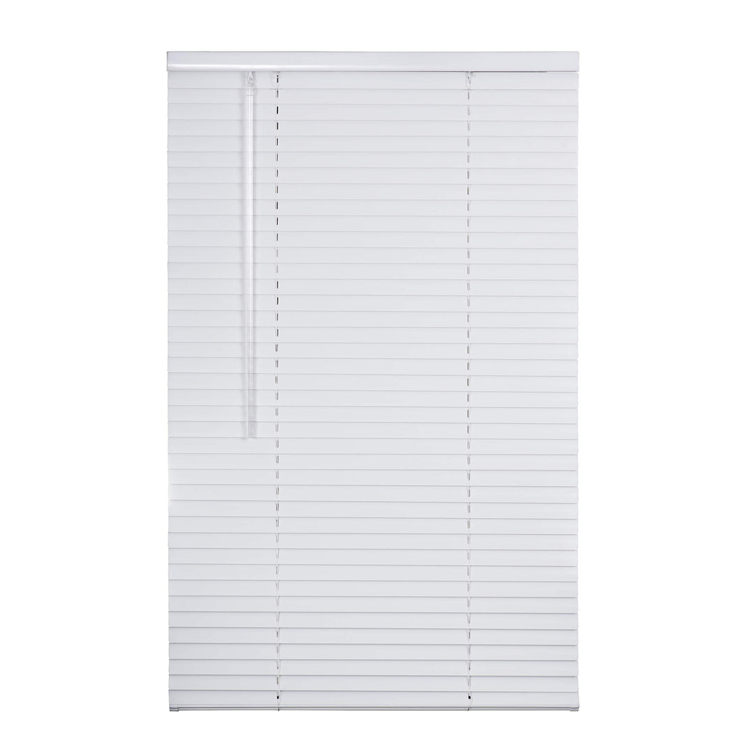 1" Cordless Aluminum Blind - White