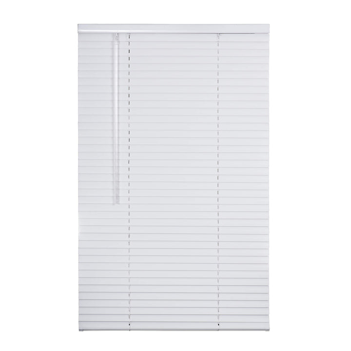 1" Cordless Aluminum Blind - White