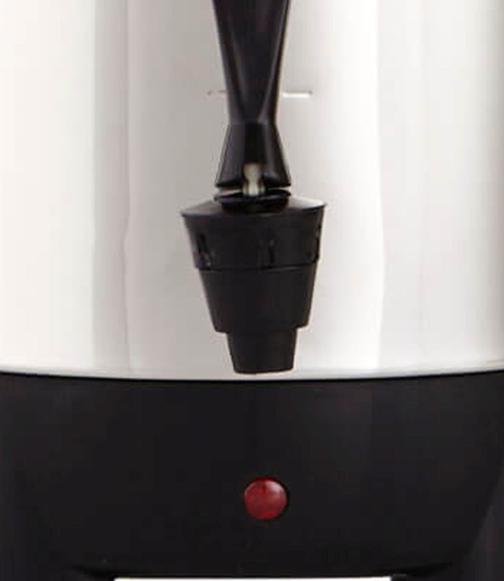 Continental Electric 30-Cup Coffee Urn Stainless Steel Single Wall - Diamond Home USA