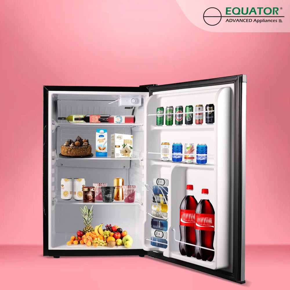 Conserv 20in STAINLESS Compact Refrigerator 4.5cF Reversible Door 110V - Diamond Home USA