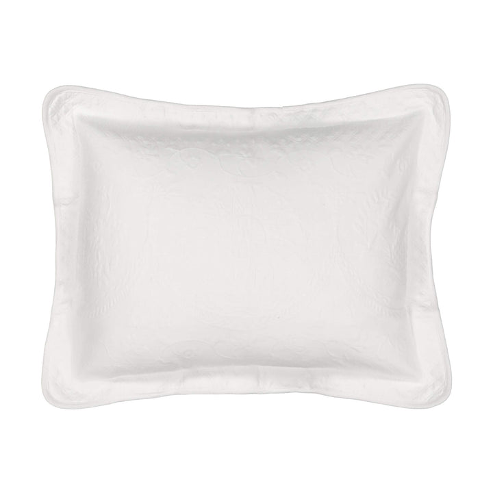 HISTORIC CHARLESTON King Charles Modern Farmhouse Floral Matelasse Decorative White - King