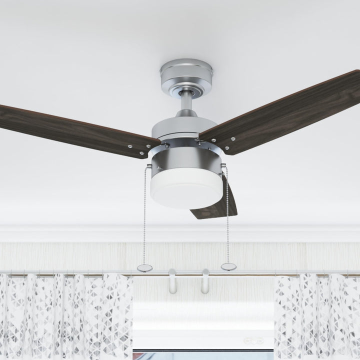 Prominence Home Reston 42 Inch Modern Farmhouse LED Ceiling Fan with Light - Diamond Home USA