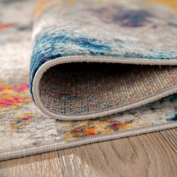 Rugshop Abstract Contemporary Area Rug