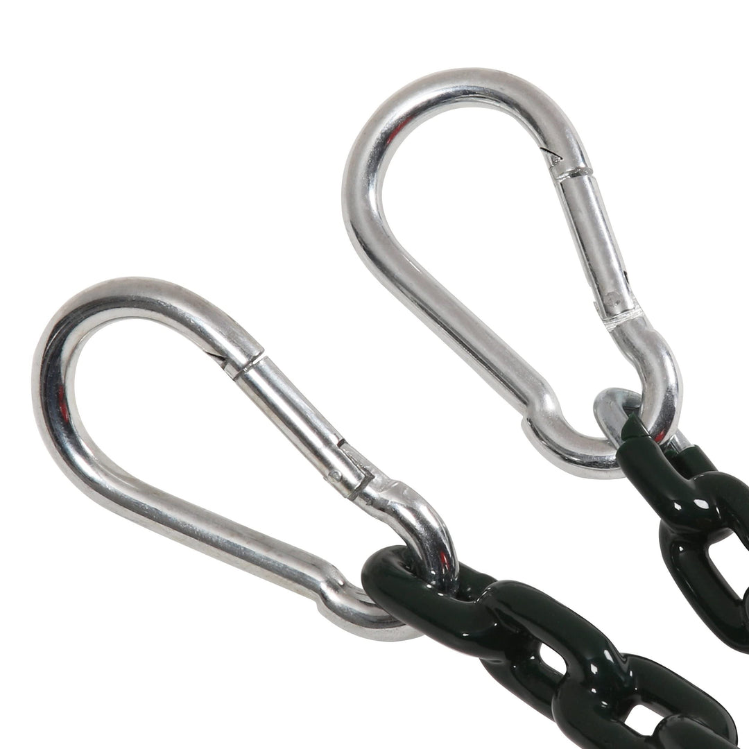 Green Plastic Buoy Ball with Chain and Spring Clips - Diamond Home USA