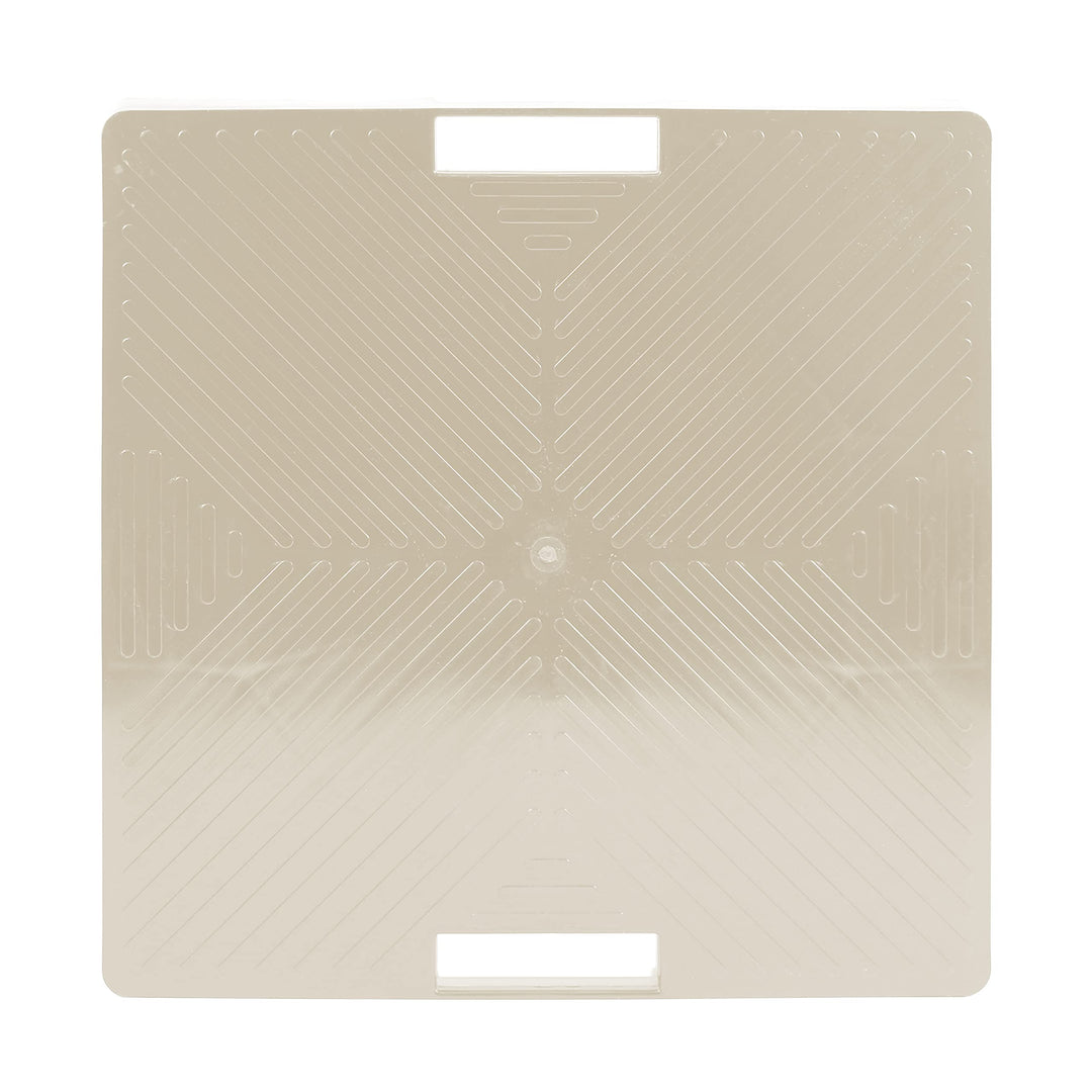 DeVault Enterprises DEVSQH16G Gray Square Plant Dolly with Handle 16x16x4 - Diamond Home USA