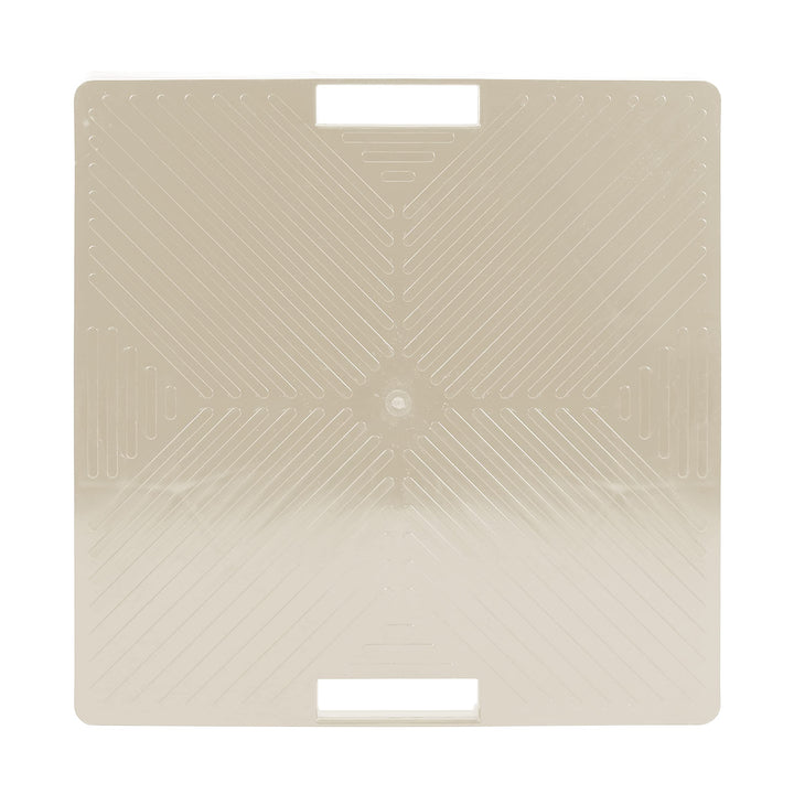 DeVault Enterprises DEVSQH16G Gray Square Plant Dolly with Handle 16x16x4 - Diamond Home USA