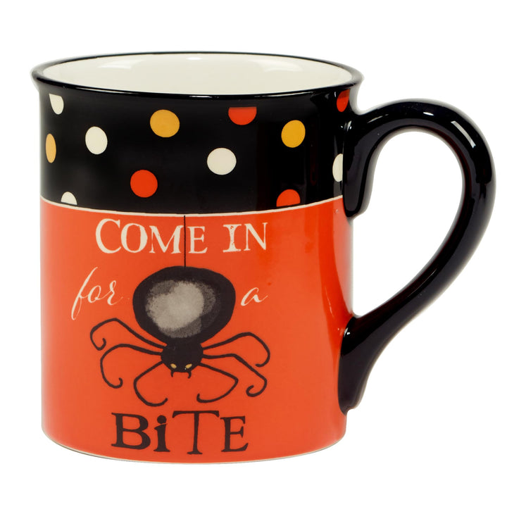 Certified International Spooky Halloween 18 oz. Mug Set of 4 Multicolor - Diamond Home USA