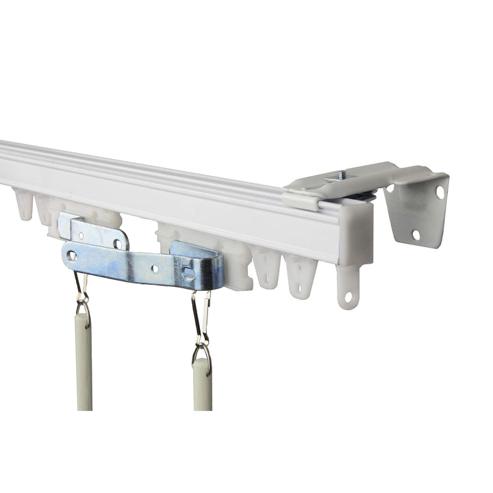 InStyleDesign White Wall or Ceiling Curtain Track/ Room Divider