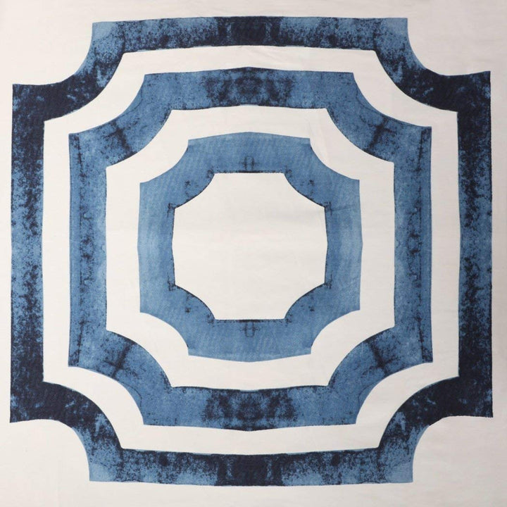 1 Piece Mecca Printed Window Curtain 96 Inch Tile Moroccan Octagon