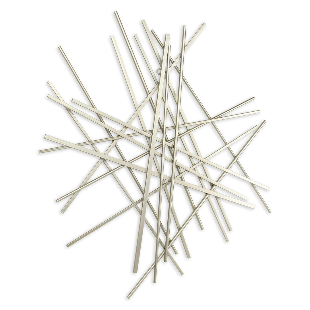 Cheungs Avalon Large Abstract Wall Decor - Silver 5369SV - Diamond Home USA