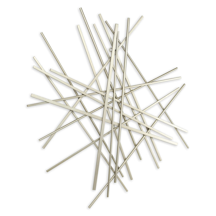 Cheungs Avalon Large Abstract Wall Decor - Silver 5369SV - Diamond Home USA