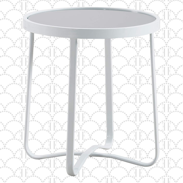 Elle Dec Modern Mirabelle Outdo Patio Modular Furniture Collection White