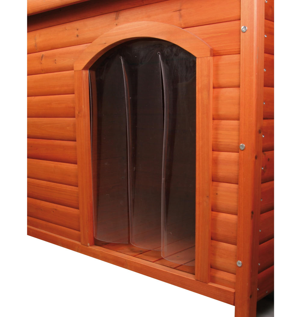 Trixie Natura Vinyl Dog Door Flap Fits 14.75 x 21.5 in Dog House Opening - Diamond Home USA