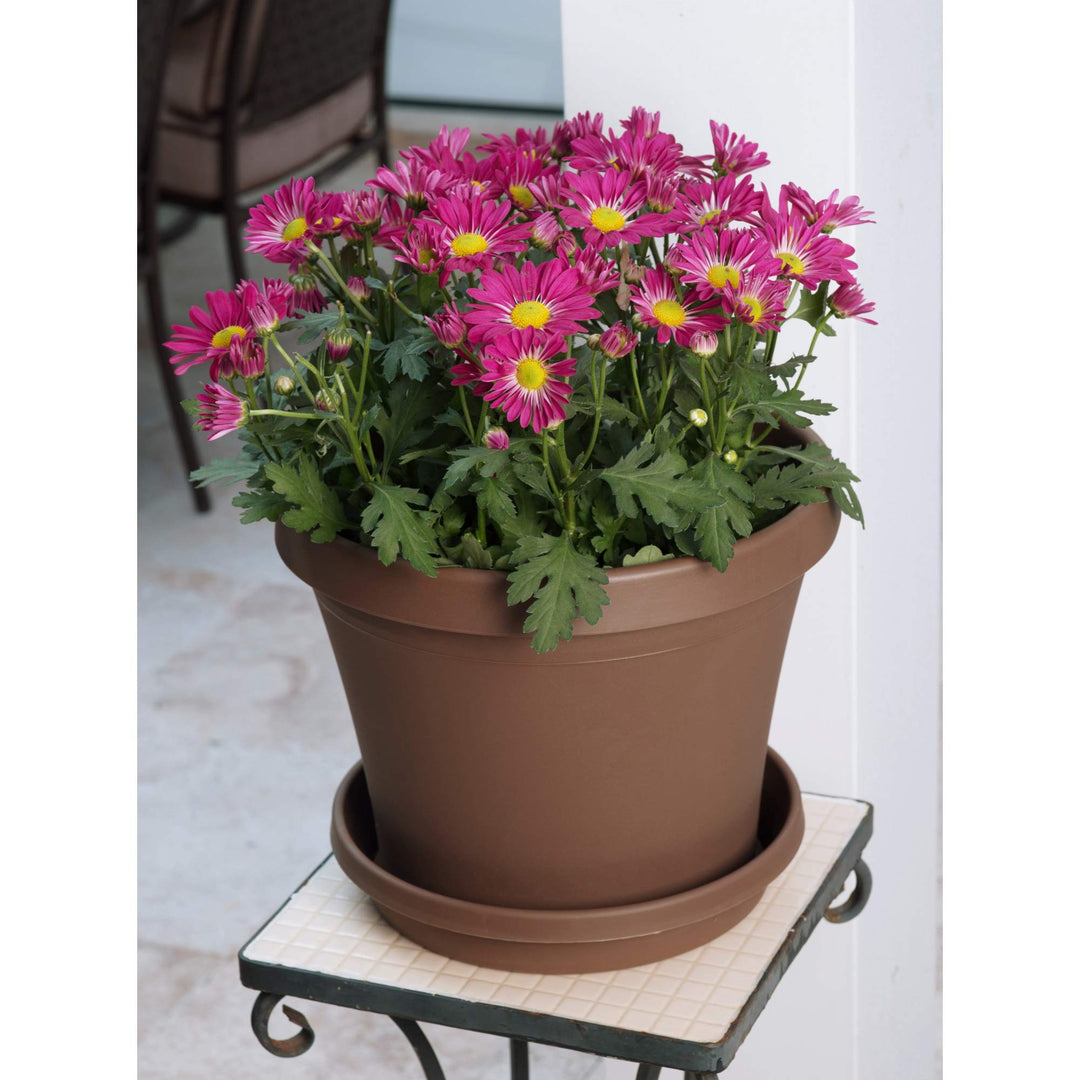 Bloem Terra Pot Planter - 24" - Living Green - Diamond Home USA
