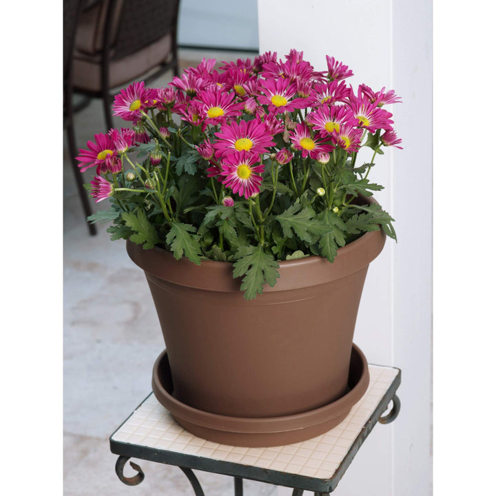 Bloem Terra Pot Planter - 24" - Living Green - Diamond Home USA