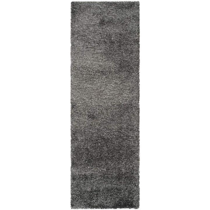 SAFAVIEH California Shag Collection Runner Rug - 2'3" x 13' Dark Grey - Diamond Home USA