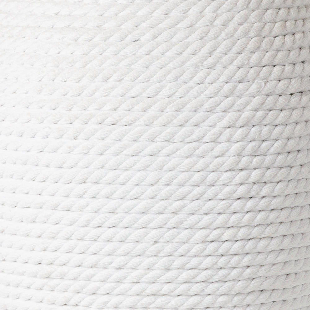 Nautical Rope Wrapped Table Lamp 28" h X 16" w 16" d Gold White Bohemian - Diamond Home USA