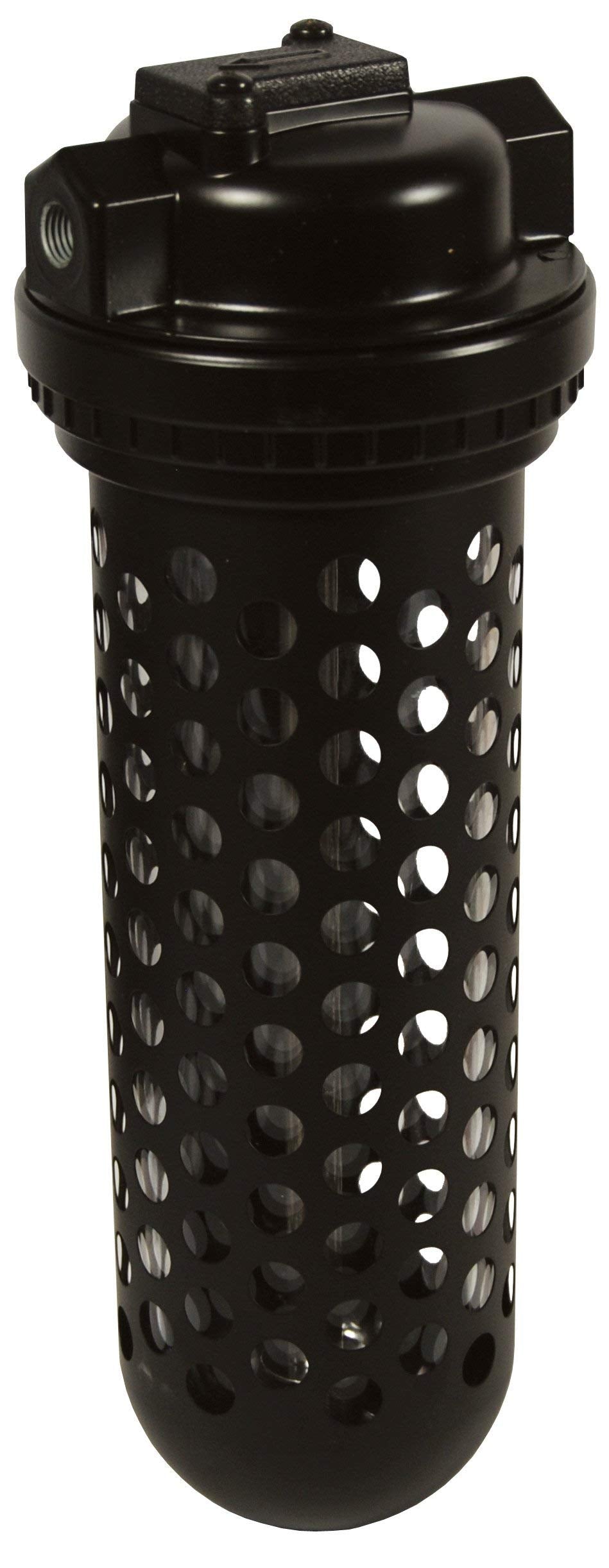 Dixon X03-02 Wilkerson 1/4" Manual in-Line Desiccant Dryer Transparent Bowl with