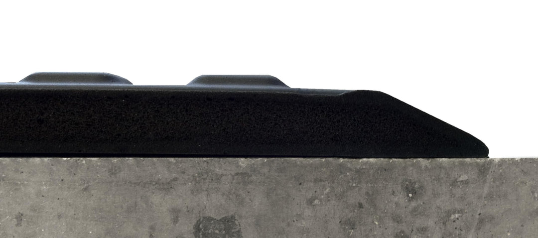 Wearwell Rejuvenator Squared Workstation Anti-Fatigue-Mat - Black. 2' W x 3' L x - Diamond Home USA