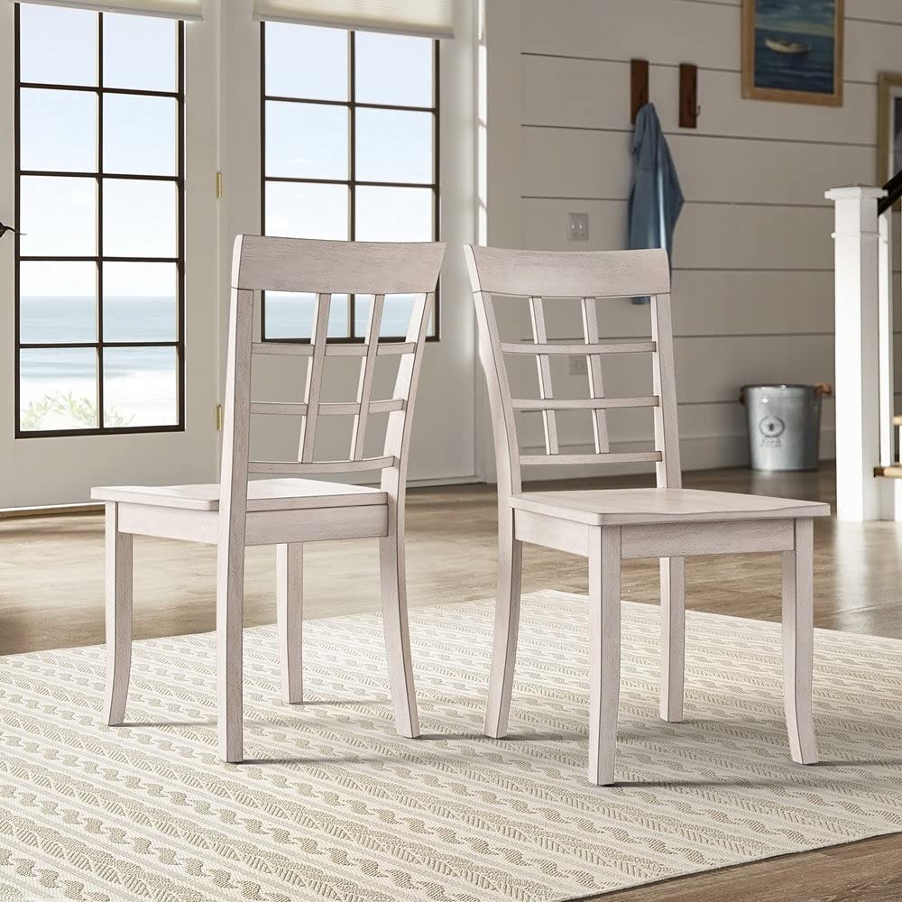 Inspire Q Wilmington II Window-Back Dining hairs (Set of 2) by lassic Dining Sage - Diamond Home USA