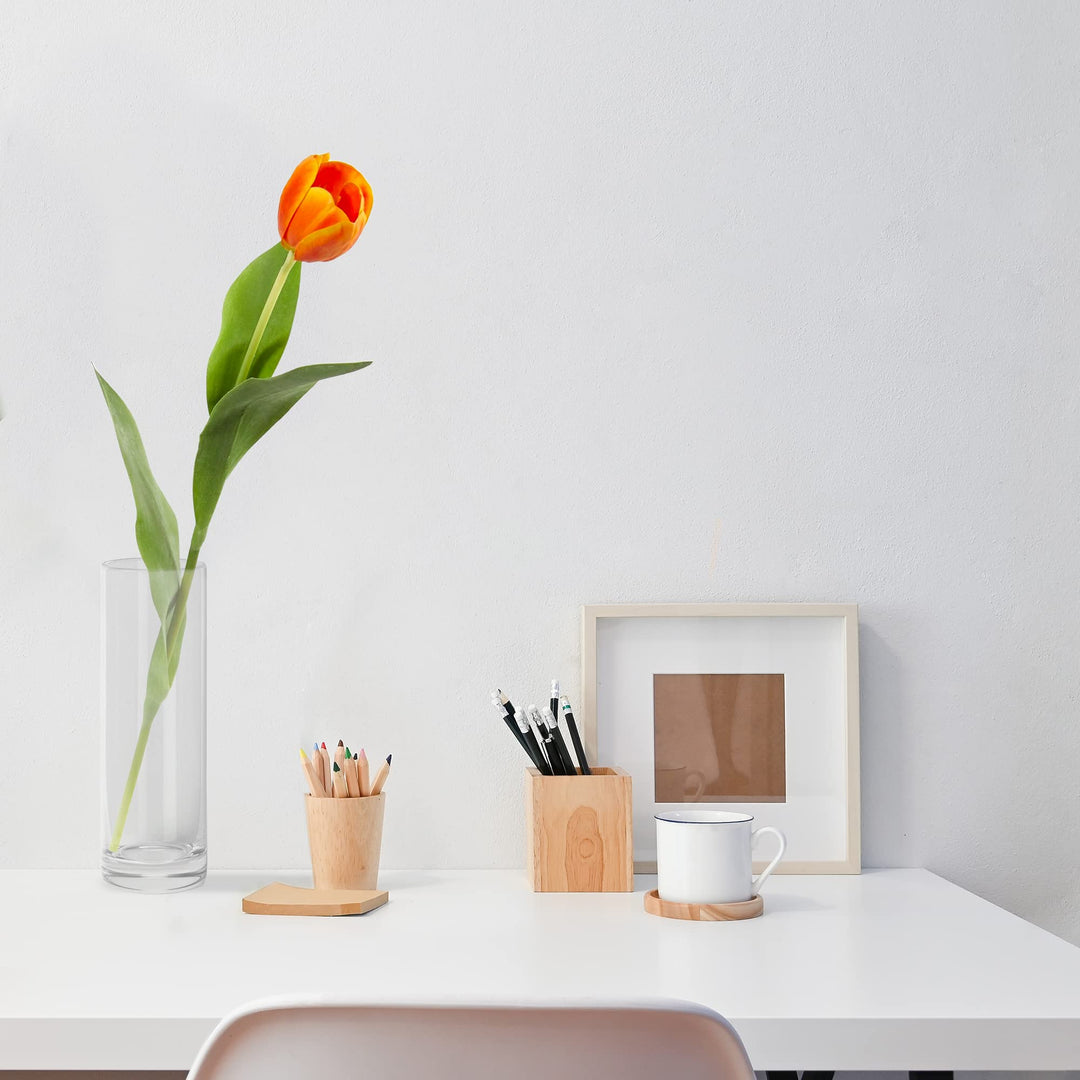 Nearly Natural 22in. Tulip Artificial Flower (Set of 8) - Diamond Home USA