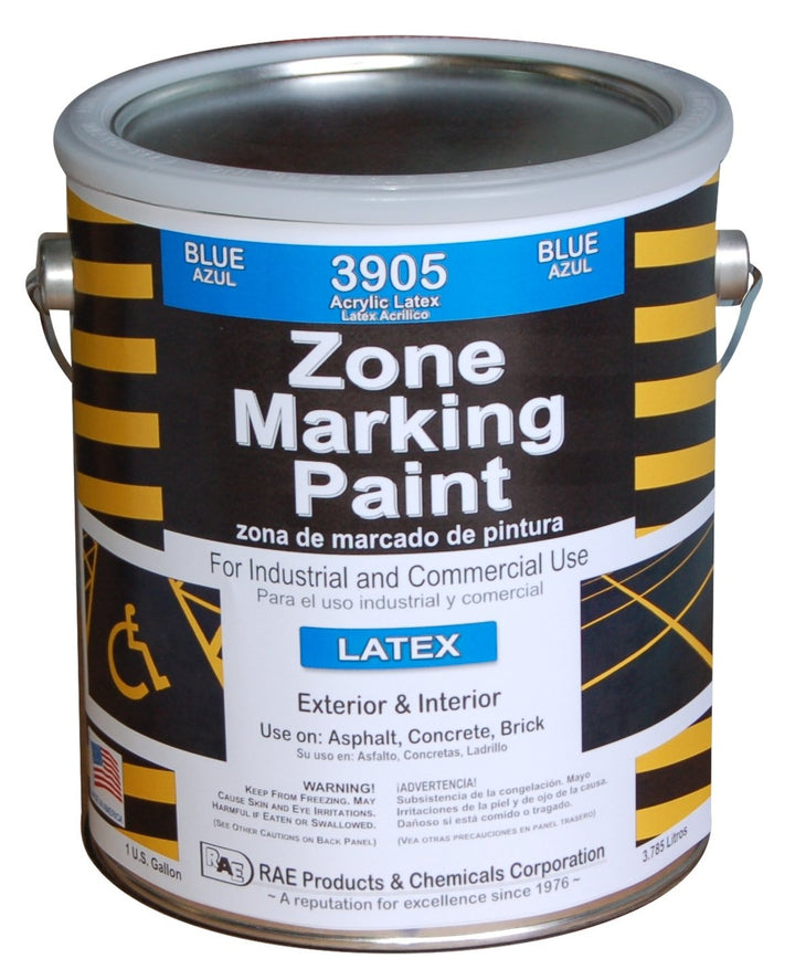 RAE 3905-01 Handicap Blue Latex Zone Marking Paint 1-Gallon