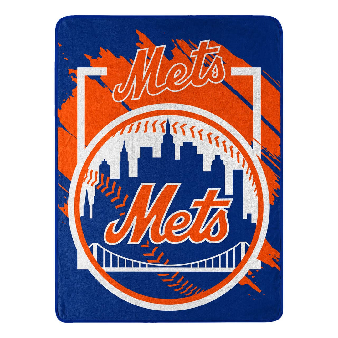 NORTHWEST ENTERPRISES MLB 46x60 Dimensional Design Micro Raschel Throw Blanket
