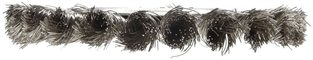 Weiler 08345 6" Standard Twist Knot Wire Wheel .016" Stainless Steel Fill - Diamond Home USA