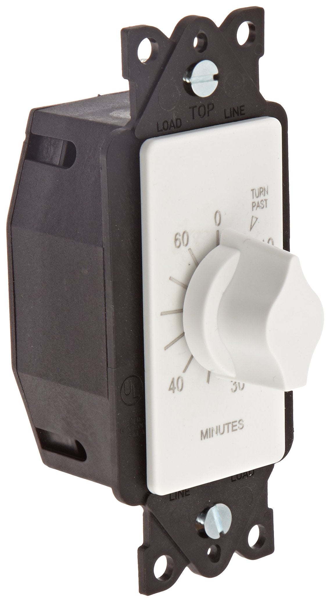 TORK A560MW Spring-Wound In-Wall Twist Timer with 60-Minute Length and ...