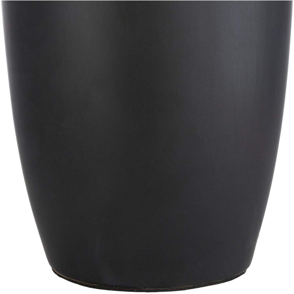 Storm Two-Toned Ceramic Table Lamp 26" h X 14" w 14" d Black Grey Modern - Diamond Home USA